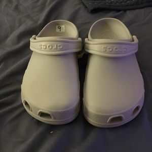 Unisex crocs stone gray